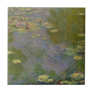 Claude Monet Water Lilies, 1919 Ceramic Tile