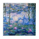 Claude Monet - Water Lilies, 1919, Ceramic Tile<br><div class="desc">Famous painting of Water Lilies,  1919,  by Claude Monet</div>