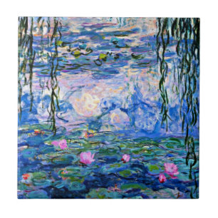 Claude Monet - Water Lilies, 1919, Ceramic Tile