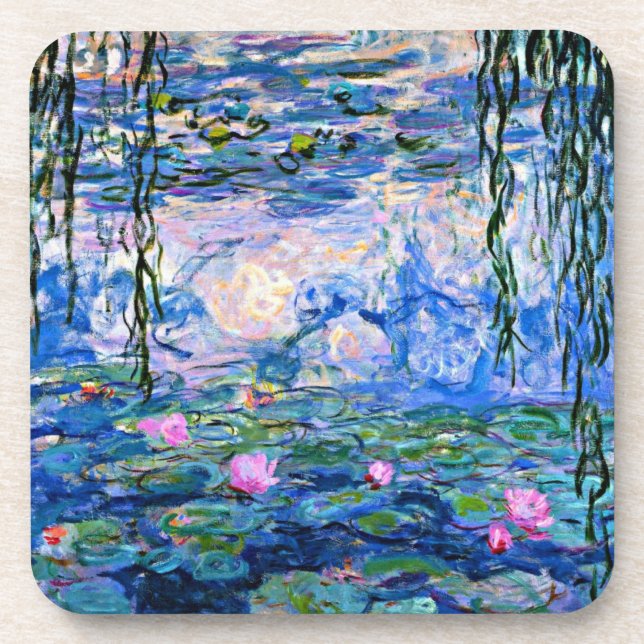 Claude Monet - Water Lilies, 1919, Coaster (Front)