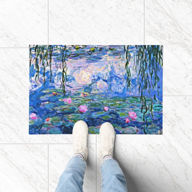 Claude Monet - Water Lilies, 1919, Doormat (Indoor)