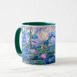 Claude Monet - Water Lilies, 1919, famous painting Mug<br><div class="desc">Monet painting of Water Lilies,  1919,  beautiful fine art coffee mug.</div>