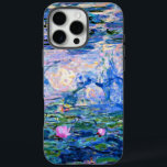 Claude Monet - Water Lilies 1919, fine art, iPhone 16 Pro Max Case<br><div class="desc">Claude Monet 1919 painting,  Water Lilies (pink),  fine art.</div>