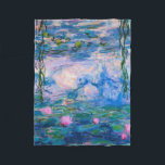 Claude Monet - Water Lilies 1919 Fleece Blanket<br><div class="desc">Claude Monet - Water Lilies 1919. Famous art painting.</div>