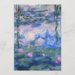 Claude Monet - Water Lilies 1919 Invitation<br><div class="desc">Claude Monet - Water Lilies 1919 . Famous art painting.</div>