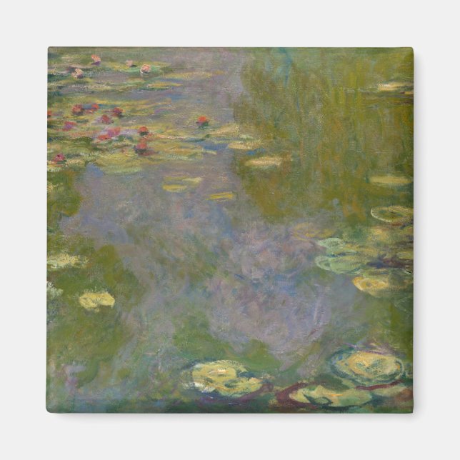 Claude Monet | Water Lilies, 1919 Magnet (Front)