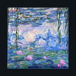 Claude Monet - Water Lilies, 1919 Magnet<br><div class="desc">Monet painting of Water Lilies,  1919,  refrigerator magnet. VIRGINIA5050,  custom-designed products and gifts at www.zazzle.com/virginia5050*,  PaulKleeGiftShop,  InternationalGifts,  RetirementGiftStore,  BirthdayGiftStore,  ILoveGiftStore,  and FloridaGiftStore.zazzle.com/FloridaGiftStore.</div>