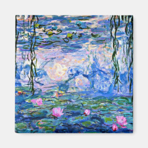 Claude Monet - Water Lilies, 1919 Magnet