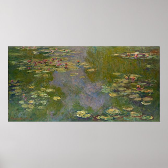 Claude Monet | Water Lilies, 1919 Poster (Front)