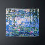 Claude Monet - Water Lilies, 1919, Tapestry<br><div class="desc">Famous painting of Water Lilies,  1919,  by Claude Monet</div>