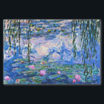 Claude Monet - Water Lilies, 1919, Tissue Paper<br><div class="desc">Famous painting of Water Lilies,  1919. by Claude Monet.</div>
