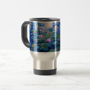 Claude Monet - Water Lilies, 1919, Travel Mug