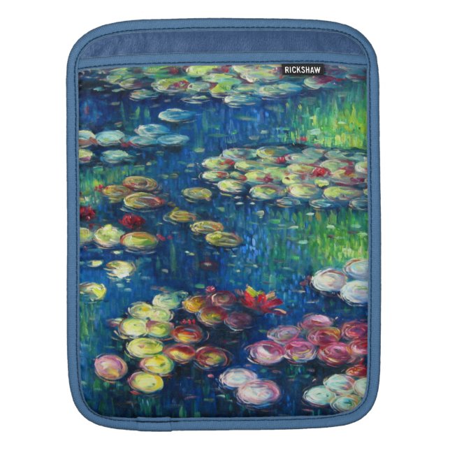 Claude Monet: Water Lilies 3 iPad Sleeve (Front)