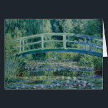Claude Monet - Water Lilies and Japanese Bridge<br><div class="desc">Water Lilies and Japanese Bridge by Claude Monet, 1899. Claude Monet was a founder of French Impressionist painting, and the most consistent and prolific practitioner of the movement's philosophy of expressing one's perceptions before nature, especially as applied to plein-air landscape painting. The term "Impressionism" is derived from the title of...</div>