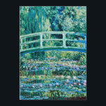 Claude Monet - Water Lilies And Japanese Bridge<br><div class="desc">Claude Monet - Water Lilies And Japanese Bridge (1899)</div>