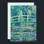 Claude Monet - Water Lilies And Japanese Bridge<br><div class="desc">Claude Monet - Water Lilies And Japanese Bridge (1899)</div>