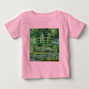 Claude Monet Water Lilies and Japanese Bridge Baby T-Shirt