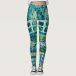 Claude Monet - Water Lilies And Japanese Bridge Leggings<br><div class="desc">Claude Monet - Water Lilies And Japanese Bridge (1899)</div>