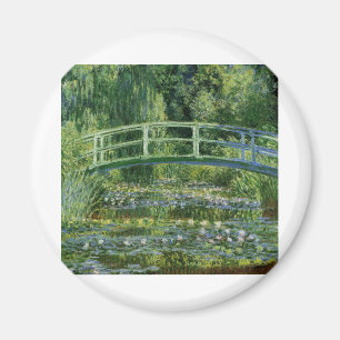 Claude Monet Water Lilies and Japanese Bridge Magnet