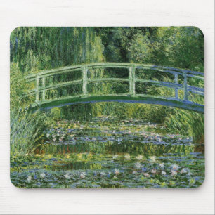 Claude Monet Water Lilies and Japanese Bridge Mouse Pad