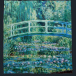 Claude Monet - Water Lilies And Japanese Bridge Shower Curtain<br><div class="desc">Claude Monet - Water Lilies And Japanese Bridge (1899)</div>