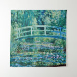 Claude Monet - Water Lilies And Japanese Bridge Tapestry<br><div class="desc">Claude Monet - Water Lilies And Japanese Bridge (1899)</div>