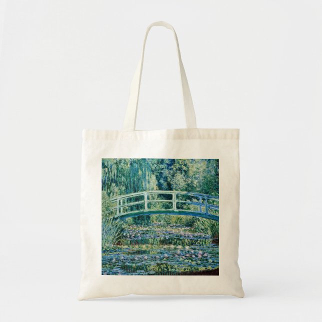 Claude Monet - Water Lilies And Japanese Bridge Tote Bag (Front)