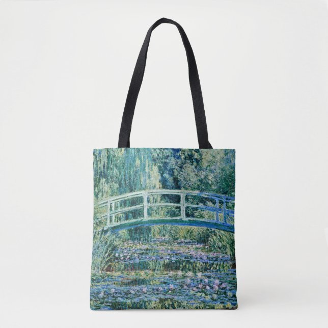 Claude Monet - Water Lilies And Japanese Bridge Tote Bag (Front)