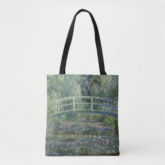Claude Monet - Water Lilies And Japanese Bridge Tote Bag (Front)