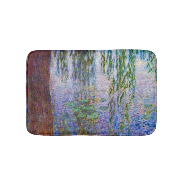 Claude Monet - Water Lilies Bath Mat (Front)
