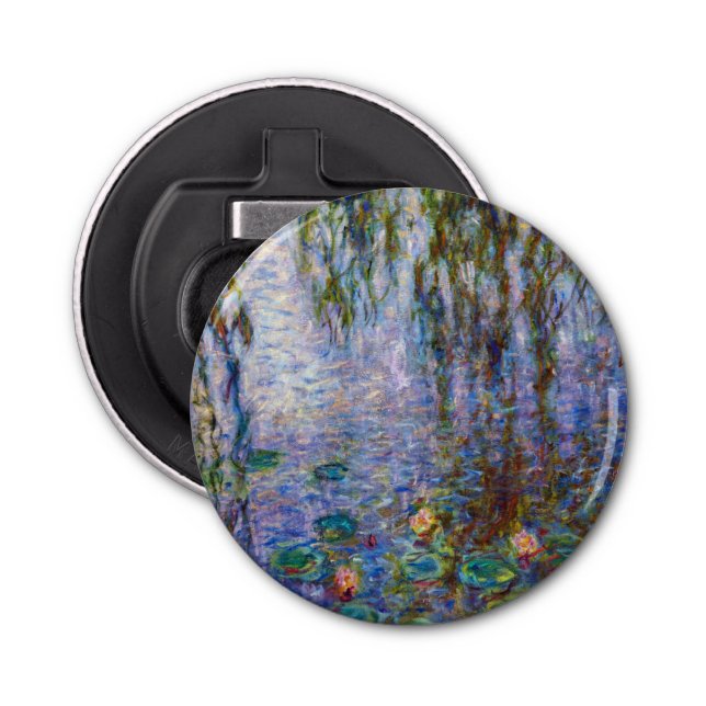 Claude Monet - Water Lilies Bottle Opener (Front)