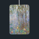 Claude Monet - Water Lilies Car Air Freshener<br><div class="desc">Water Lilies / Nympheas by Claude Monet in 1916-1919</div>