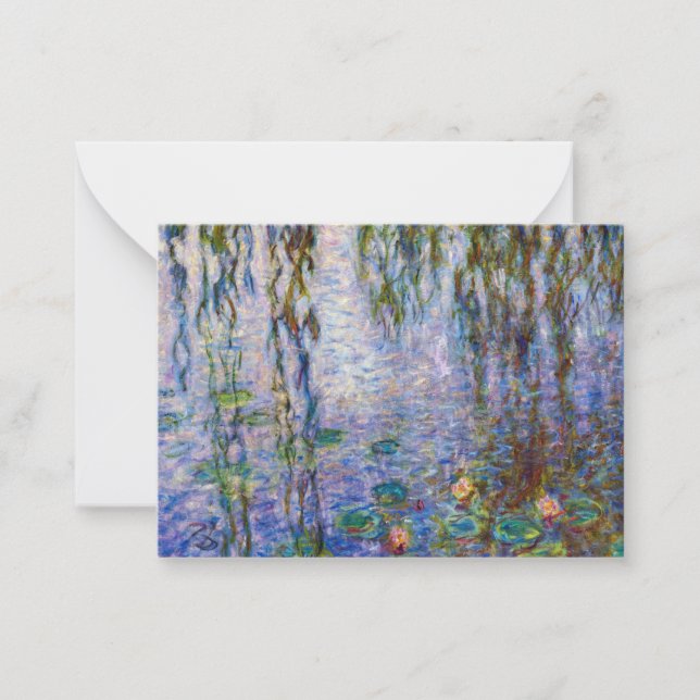 Claude Monet - Water Lilies Card (Front)