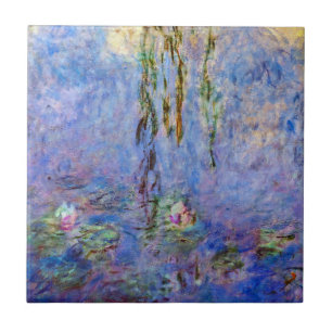 Claude Monet - Water Lilies Ceramic Tile