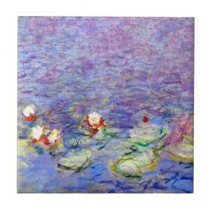 Claude Monet - Water Lilies Ceramic Tile