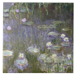 Claude Monet - Water Lilies Ceramic Tile