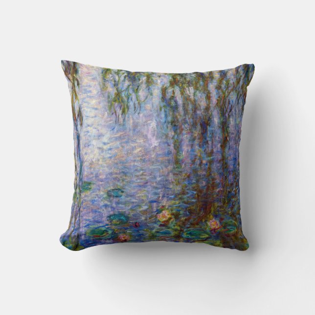 Claude Monet - Water Lilies Cushion (Front)