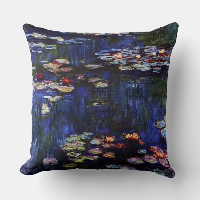 Claude Monet-Water-Lilies Cushion (Front)