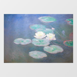 Claude Monet - Water Lilies, Evening Effect