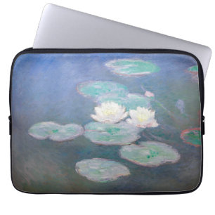 Claude Monet - Water Lilies, Evening Effect Laptop Sleeve