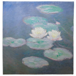 Claude Monet - Water Lilies, Evening Effect Napkin