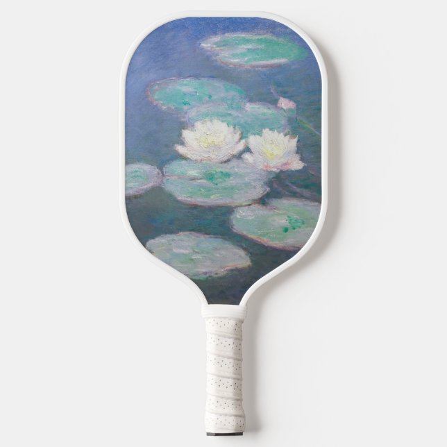 Claude Monet - Water Lilies, Evening Effect Pickleball Paddle (Front)