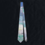 Claude Monet - Water Lilies, Evening Effect Tie<br><div class="desc">Water Lilies,  Evening Effect / Nympheas,  Effet du soir - Claude Monet,  Oil on Canvas,  1897</div>