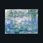 CLAUDE MONET - Water lilies Fleece Blanket<br><div class="desc">CLAUDE MONET - Water lilies
Oil on canvas; reproduction</div>