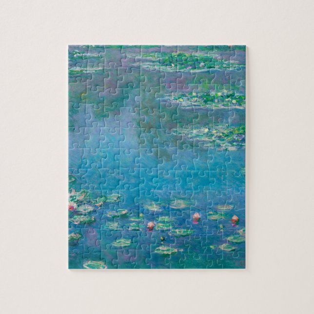 Claude Monet. Water Lilies. French impressionism Jigsaw Puzzle (Vertical)