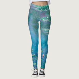Claude Monet. Water Lilies. French impressionism Leggings