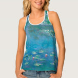 Claude Monet. Water Lilies. French impressionism Singlet<br><div class="desc">Claude Monet "Water Lilies" tank top.</div>