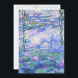 Claude Monet Water Lilies French Impressionist Art<br><div class="desc">Claude Monet Water Lilies French Impressionist Art
Water Lilies (or Nympheas ) is a series of approximately 250 oil paintings by French Impressionist Claude Monet. The paintings depict Monet's flower garden at Giverny.</div>
