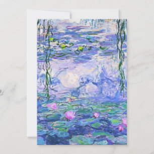 Claude Monet Water Lilies French Impressionist Art