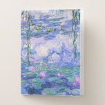 Claude Monet Water Lilies French Impressionist Art Pocket Folder<br><div class="desc">Claude Monet Water Lilies French Impressionist Art
Water Lilies (or Nympheas ) is a series of approximately 250 oil paintings by French Impressionist Claude Monet. The paintings depict Monet's flower garden at Giverny.</div>